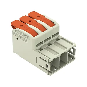 Conector Macho De 1 Condutor MCS 25mm 76A 3 Vias Com Alavanca 832-1203