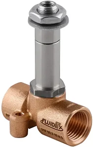 VÁLVULA PARA FLUIDO ACIONAMENTO DIRETO 3/2NC 1/4 ORIFÍCIO 2,5 FKM - 01F03 - 01F03325V0