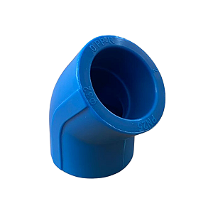 JOELHO 45 PPR AZUL PN20