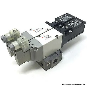 VALVULA DE SEGURANÇA CATEGORIA 4 NR12 ROSCA 1/2 BOBINA SOLENOIDE 24VCC VP744-5DZ1-04F-M-X538 SMC