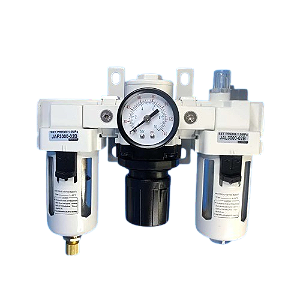 FRL FILTRO REGULADOR LUBRIFIL G1/4 TRIO PREPARADOR DE AR