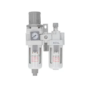 FRL FILTRO REGULADOR LUBRIFIL G1/4 COM MANOMETRO EMBUTIDO 10 BAR GAC3010-02B