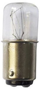 LAMPADA SINALIZADORA BA15D TU16 127V 6W SADOKIN