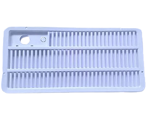 GRELHA LATERAL PP BR PLAST HORIZ