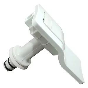 TORNEIRA BRANCA BAIONETA ALAVANCA COPO