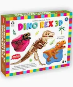 Quebra-Cabeça Dinossauro Rex 3D