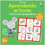Aprendendo as horas - Livro com joguinhos