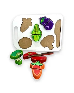 Tábua de Legumes (em madeira)