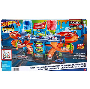 HDP05 HOT WHEELS CITY LAVA RAPIDO MEG