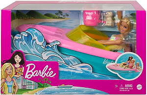 GRG30 BARBIE BARCO COM BONECA E PETS
