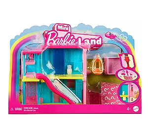 HYF44 BARBIE MINI BARBIELAND CASA DE BONECAS SURPR