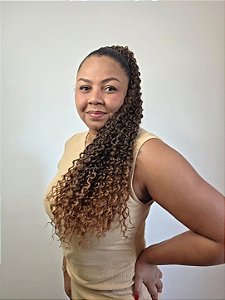 SERENA - Aplique 85cm Bioproteína | Morena Iluminada