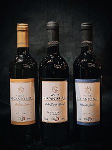 Kit Três Vinhos Recanto Sul - SUAVE