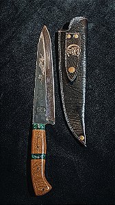 Faca Gaúcha - Brutforge Resina Verde