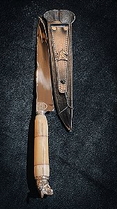 Faca Gaúcha 9" – Pomo de Boi