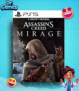 ASSASSIN'S CREED MIRAGE (EDIÇÃO PADRÃO) - PS5 MÍDIA DIGITAL