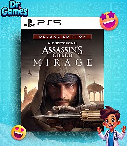 ASSASSIN'S CREED MIRAGE (DELUXE EDITION) - PS5 MÍDIA DIGITAL