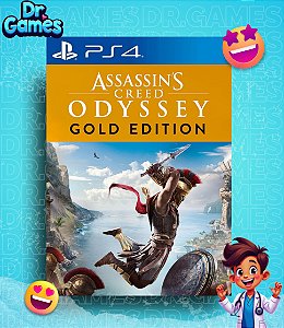 ASSASSIN'S CREED ODYSSEY (GOLD EDITION) - PS4 MÍDIA DIGITAL