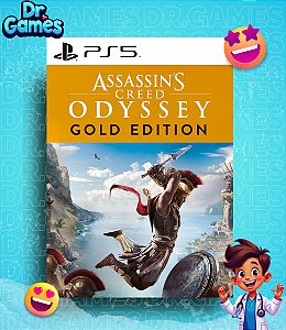 ASSASSIN'S CREED ODYSSEY (GOLD EDITION) - PS5 MÍDIA DIGITAL