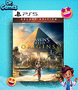 ASSASSIN'S CREED ORIGINS (DELUXE EDITION) - PS5 MÍDIA DIGITAL