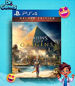 ASSASSIN'S CREED ORIGINS (DELUXE EDITION) - PS4 MÍDIA DIGITAL