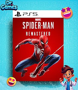 MARVEL'S SPIDER-MAN REMASTERED (EDIÇÃO PADRÃO) - PS5 MÍDIA DIGITAL