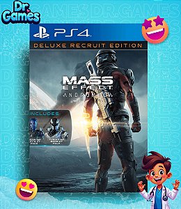 MASS EFFECT™: ANDROMEDA (EDIÇÃO DE RECRUTA DELUXE) - PS4 MÍDIA DIGITAL