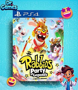 RABBIDS®: PARTY OF LEGENDS (EDIÇÃO PADRÃO) - PS4 MIDIA DIGITAL