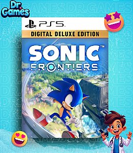 SONIC FRONTIERS (EDIÇÃO DIGITAL DELUXE) - PS5 MÍDIA  DIGITAL