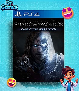 TERRA-MÉDIA™: SOMBRAS DE MORDOR™ (EDIÇÃO GAME OF THE YEAR) - PS4 MÍDIA DIGITAL