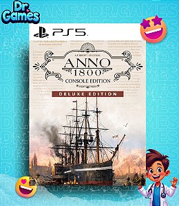ANNO 1800 (CONSOLE DELUXE EDITION) - PS5 MÍDIA DIGITAL