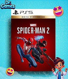 MARVEL'S SPIDER-MAN 2 (DIGITAL DELUXE EDITION) - PS5 MÍDIA DIGITAL