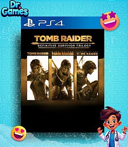 TOMB RAIDER DEFINITIVE SURVIVOR TRILOGY - PS4 MÍDIA DIGITAL
