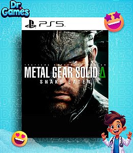 METAL GEAR SOLID Δ: SNAKE EATER (EDIÇÃO PADRÃO) - PS5 MÍDIA DIGITAL