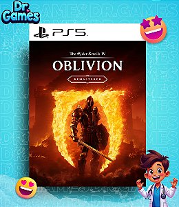 THE ELDER SCROLLS IV: OBLIVION REMASTERED (EDIÇÃO PADRÃO) - PS5 MÍDIA DIGITAL