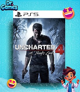 UNCHARTED 4: A THIEF’S END (EDIÇÃO PADRÃO) - PS5 MÍDIA DIGITAL
