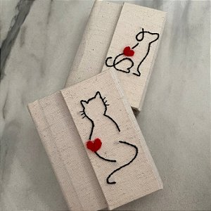 Mini álbum com imã Premium - Linha Petit Pet