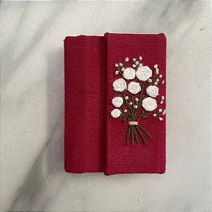 Mini álbum com imã / Linha Petit Casamento