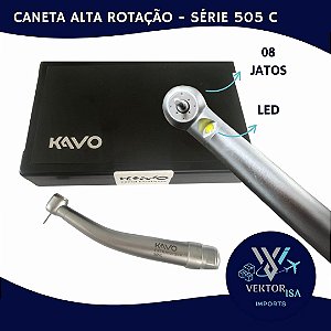 CANETA ALTA ROTAÇÃO KAVO - EXTRATORQUE SÉRIE 505C COM LED