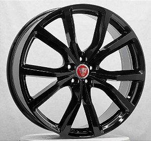 Rodas Aro 22x8 MC/JA1 Modelo Réplica Jaguar (5x108/5x112/5x114)
