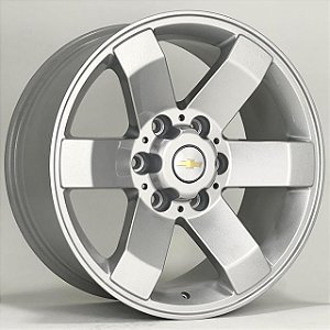 Rodas Silverado Aro 18 Modelo G18 (Aplicações: S10,Silverado,Ranger)