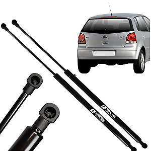Par Amortecedor Porta Malas Polo Hatch 2002 a 2014