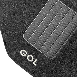 Jogo Tapete Carpete Automotivo Gol G5 G6 Grafite 5 Peças