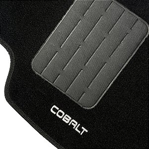 Jogo Tapete Carpete Automotivo Cobalt 2010 2011 2012 2013 2014 Preto 5 Peças