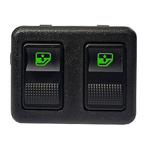 Botão Interruptor Vidro eletrico Santana Gol Royale C/Mold.