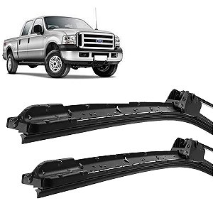 Par Palheta Limpador ParaBrisa F250 1998 a 2011 Silicone
