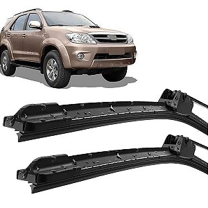 Par Palheta Limpador ParaBrisa Hilux SW4 2005 2006 2007 2008 2009 2010 2011 2015 Silicone