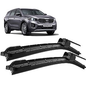 Par Palheta Limpador ParaBrisa Sorento 2016 a 2018 Silicone