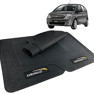 Jogo Tapete Meriva 2010 2011 2012 Borracha com logo