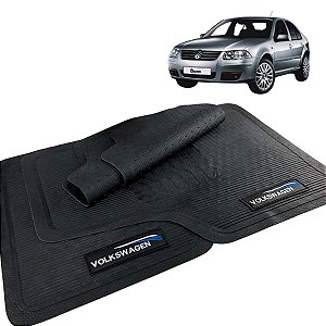 Jogo Tapete Bora 2008 2009 2010 Borracha com Logo VW
